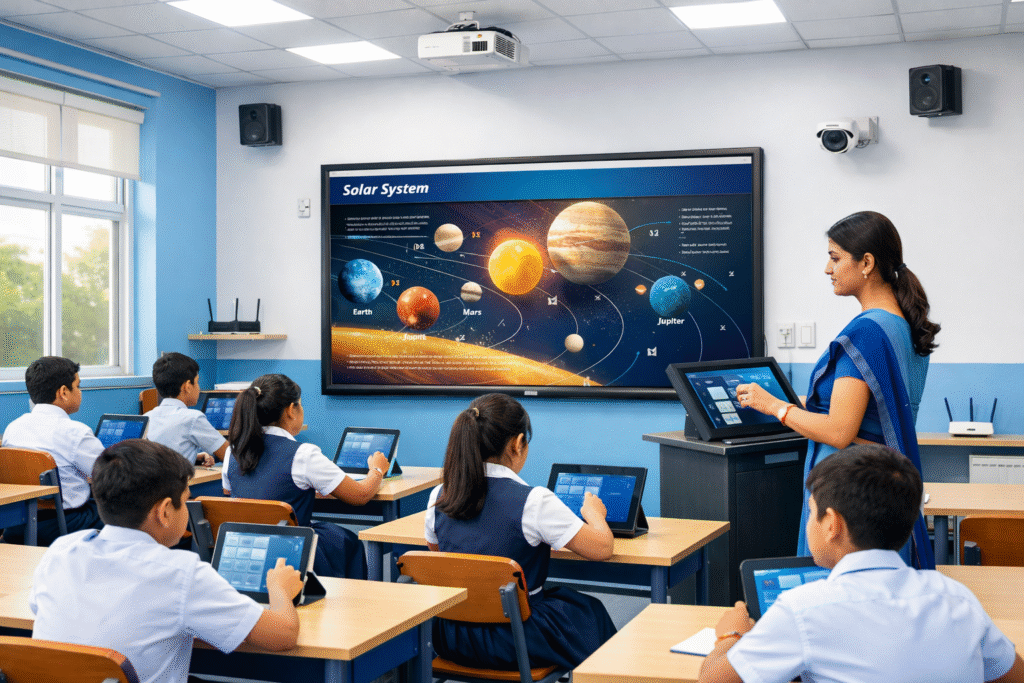 Smart Classroom Setup Guide for Schools in Meerut & Delhi NCR